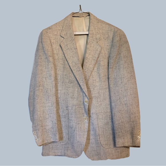 Vintage David Hunter Tweed Blazer - Picture 1 of 3